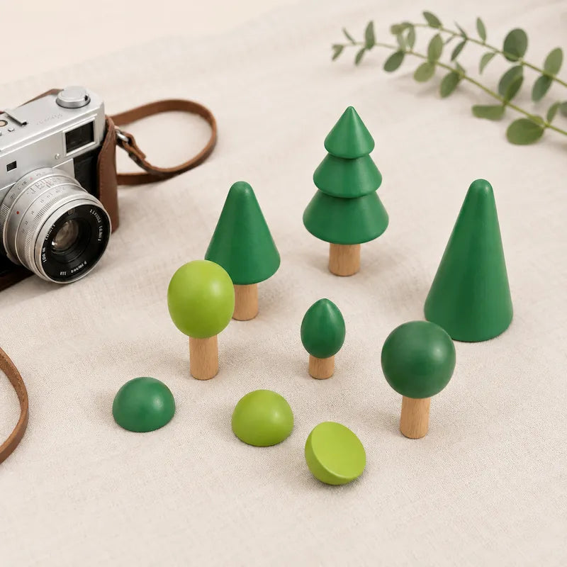 Woodland Forest Tree Building Blocks Set from iKids.co.za