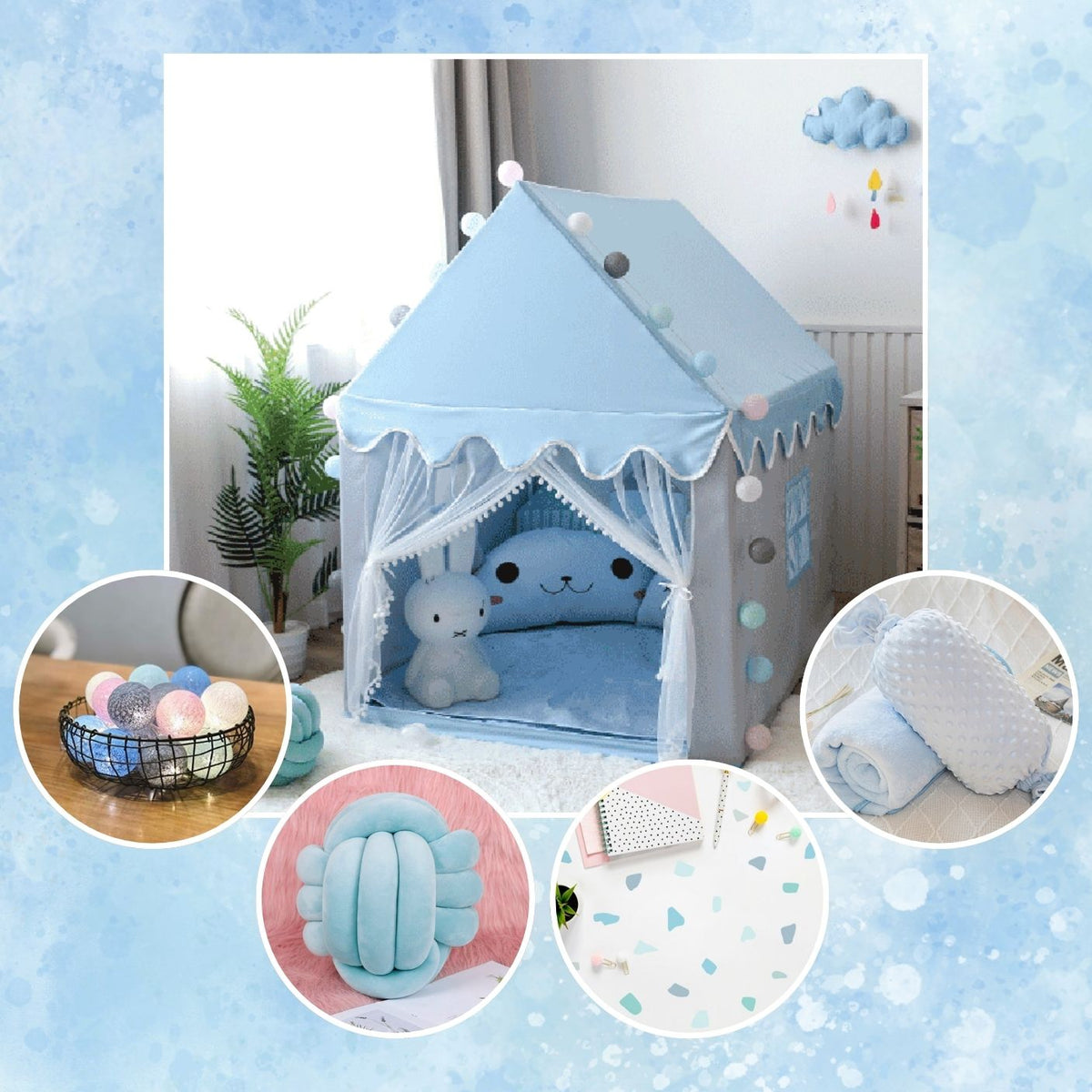 Cool Blue Tent Combo - iKids