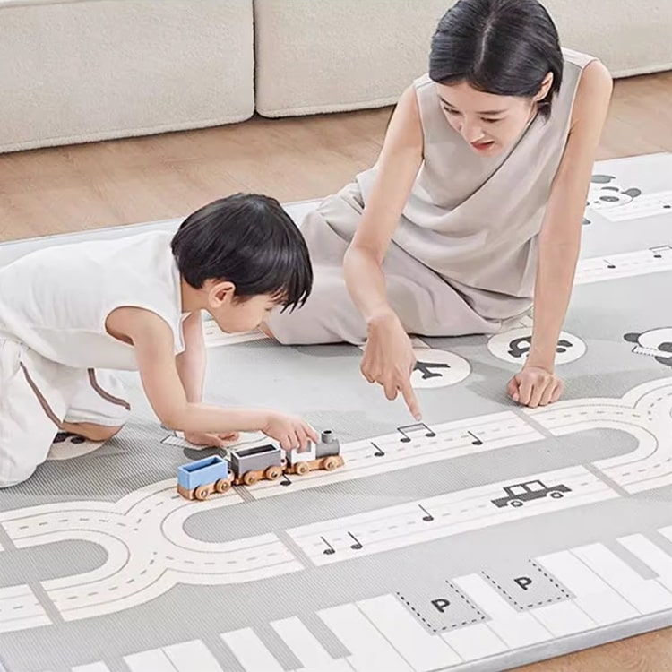 BabyGo Music Track Reversible Play Mat - iKids