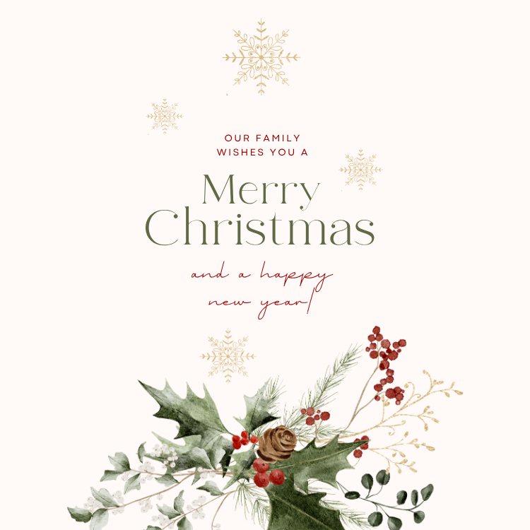 Light Christmas Custom Card from iKids
