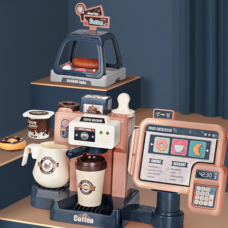 Pretend Coffee Machine Play - iKids