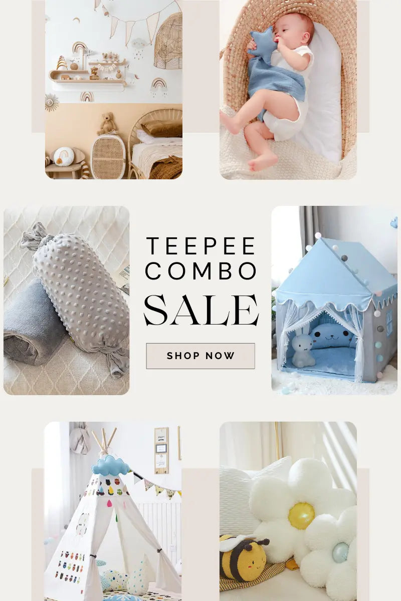 Teepee Tent Combos for Magic Playtime Setup - Shop now from iKids.co.za