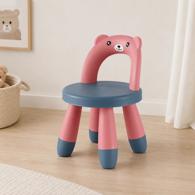 Pink Bear Stool Chair from iKids.co.za