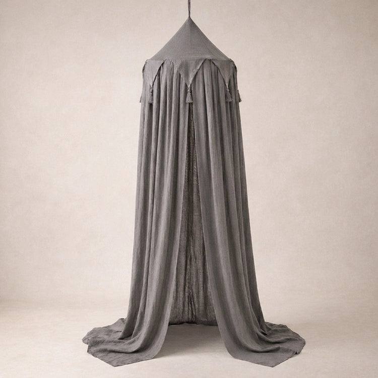 Grey Deluxe Hanging Tent Canopy in Nursery Room from iKids.co.za