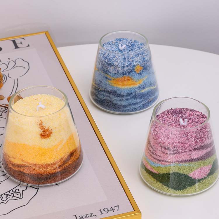 DIY Sand Painting Scented Candle | Hilton - iKids