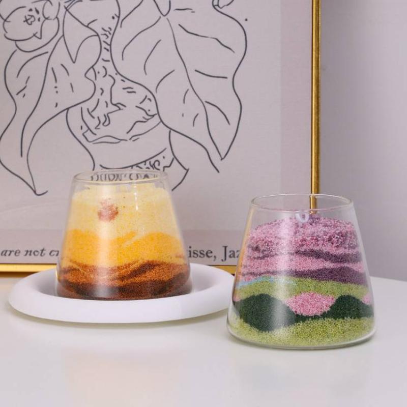 DIY Sand Painting Scented Candle | Hilton - iKids