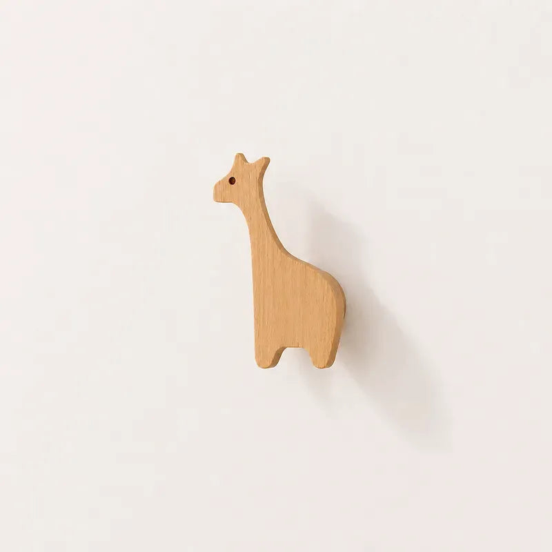 Giraffe Animal Wood Hook from iKids.co.za