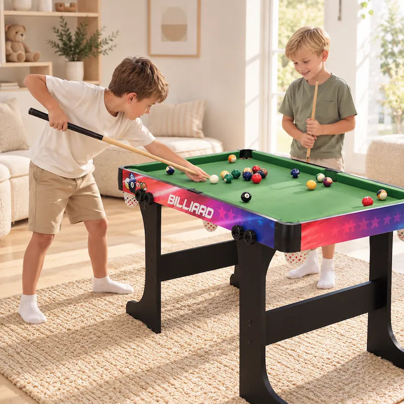 4-in-1 kids multi game table with table football, table tennis, air hockey and pool table in South Africa