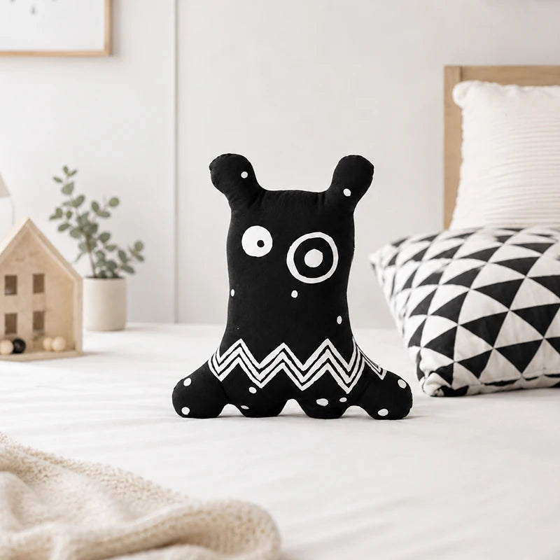Black Big-Eyed Monster Cushion from iKids
