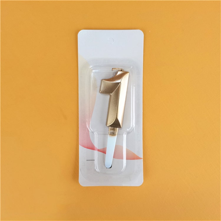 Golden Birthday Candle | Number 1 - iKids