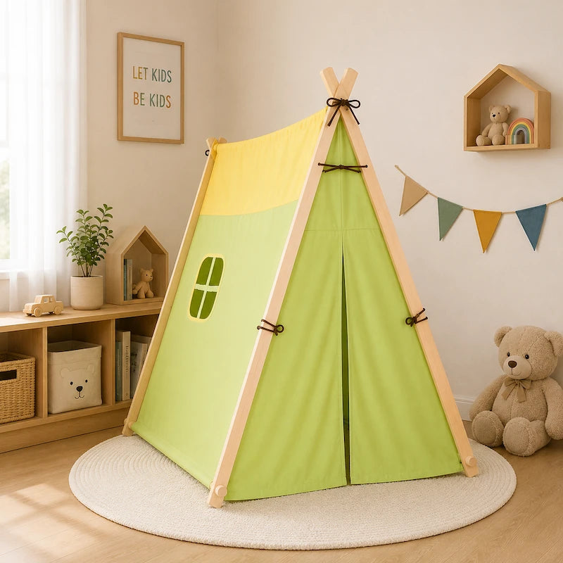 Green Square Playhouse Tent from iKids.co.za