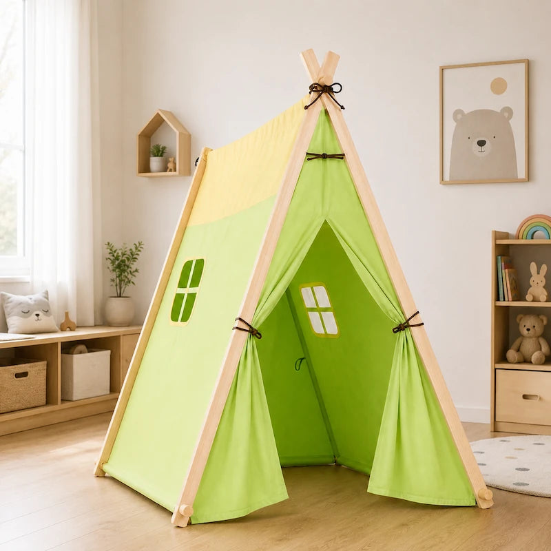 Green Square Playhouse Tent from iKids.co.za