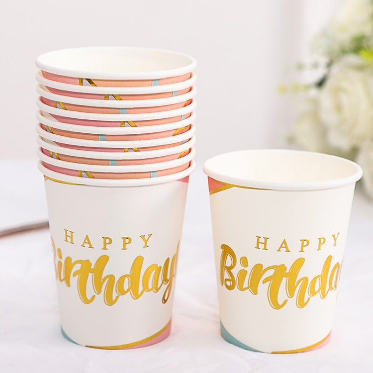 Party Paper Cup | Strip | Set of 10 - iKids