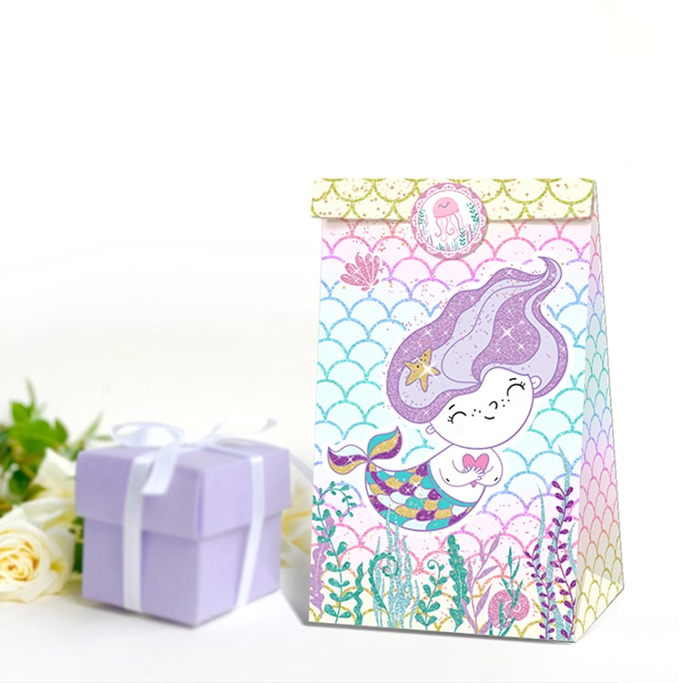 Paper Party Bag | Little Mermaid | 12 Pcs - iKids