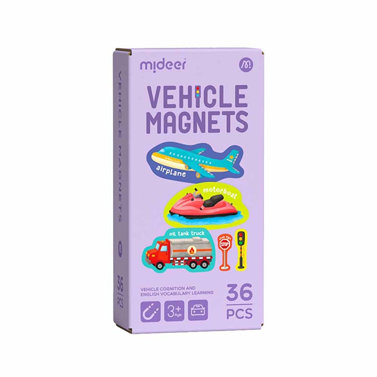 Mideer Vehicle Magnets MD2200 - iKids