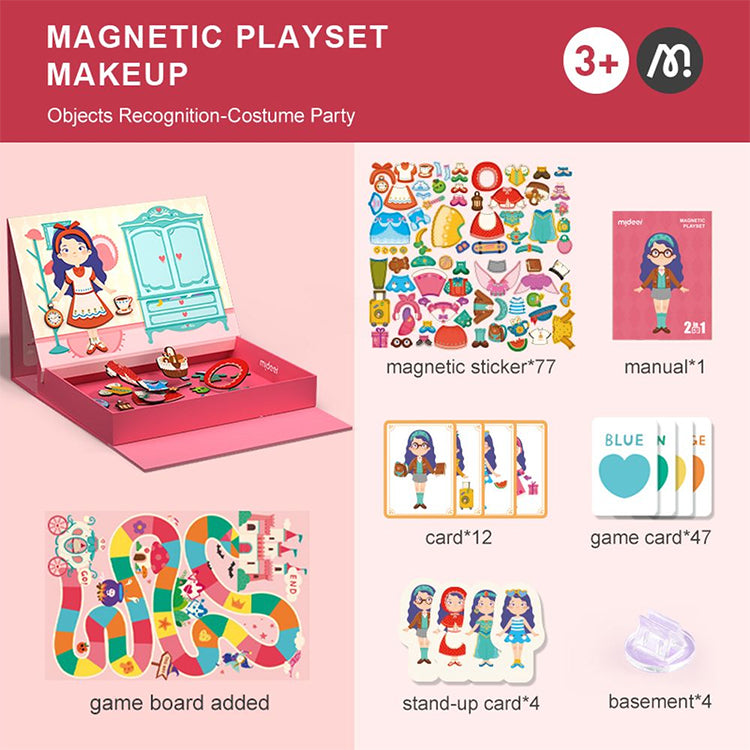 Mideer Magnetic Puzzle | Sweet Girl MD3233 - iKids