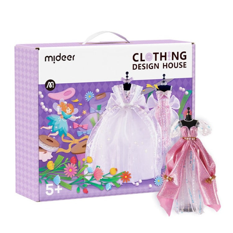 Mideer Princess Clothing Fashion Design House MD6362 DIY Toy - iKids