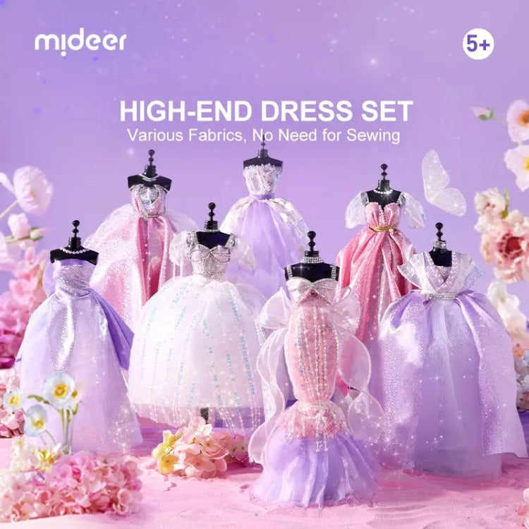 Mideer Princess Clothing Fashion Design House MD6362 DIY Toy - iKids