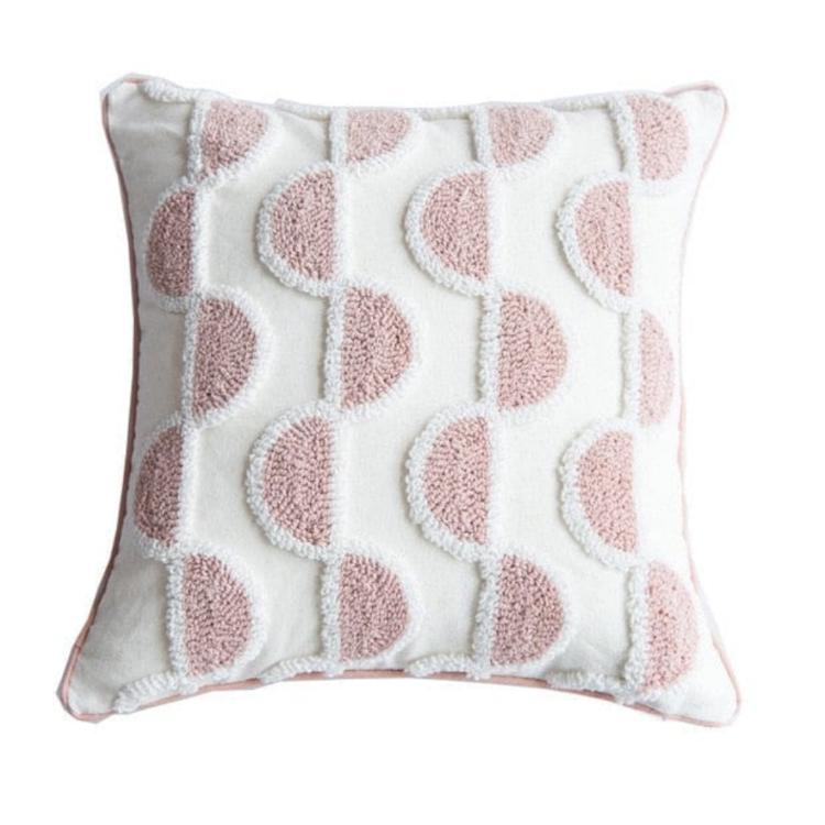 Cotton Candy Plush Scatter Cushion | Semicircle - iKids