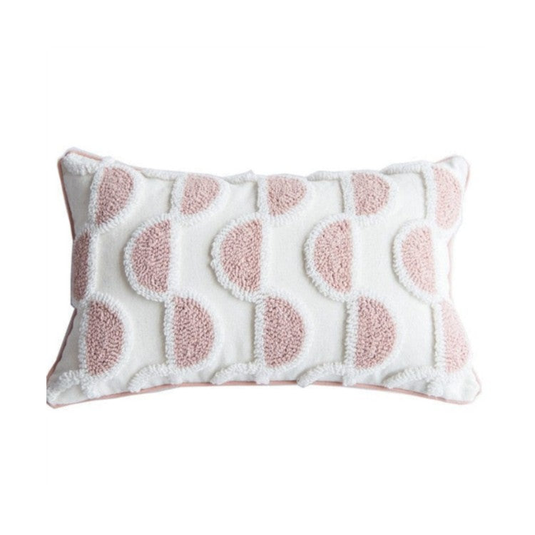 Cotton Candy Plush Lumbar Pillow | Semicircle - iKids