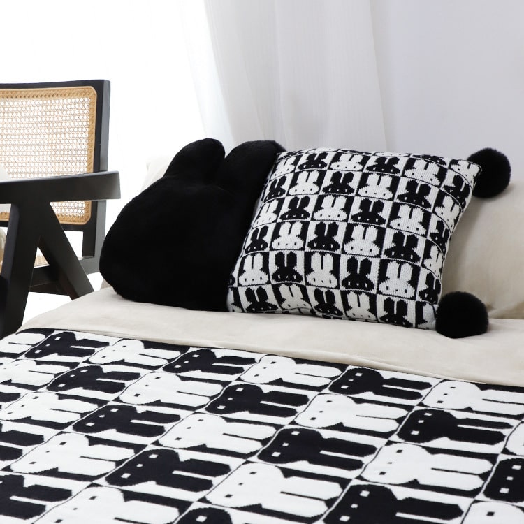 Black Rabbit Cushion - iKids