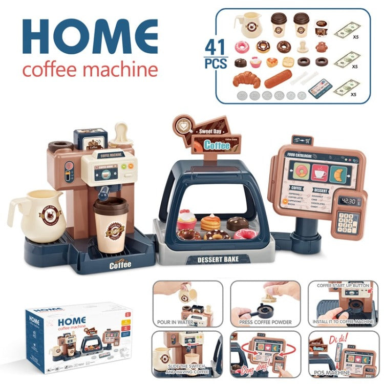 Pretend Coffee Machine Play - iKids