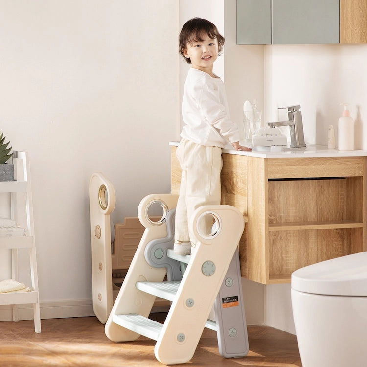Foldable Toddler Learning Step Stool | iKids