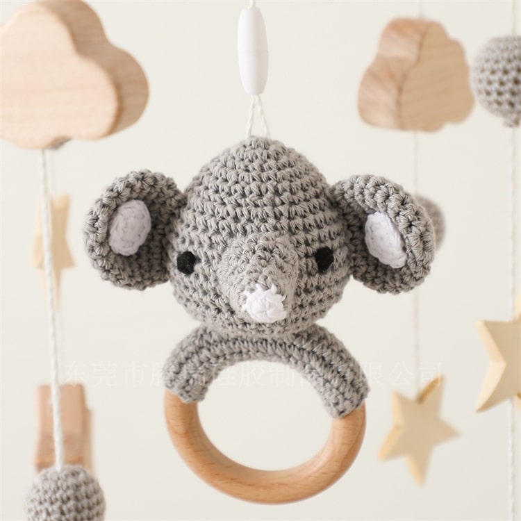 Animal Baby Crib Mobile | Elephant - iKids