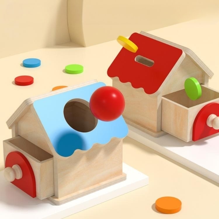 Montessori Play Kit | House Coin Box - iKids