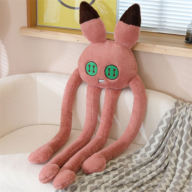 Long Leg Octopus Plush Pillow | Pink Rabbit - iKids