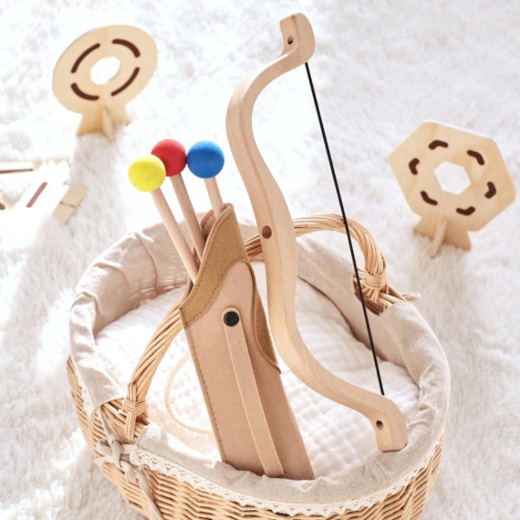 Wooden Archery Bow & Arrow Play Toy Set for Young Adventurers from iKids.co.za