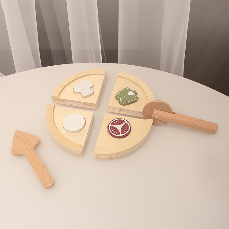 Wooden Pizza Oven Playset - iKids