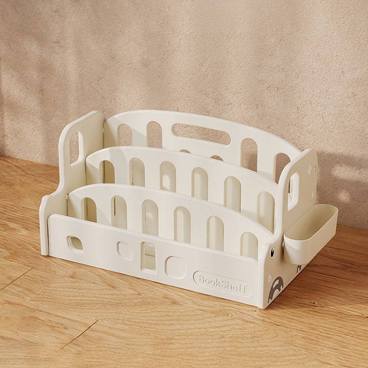 Convertible Tabletop Kids Bookshelf & Toy Storage