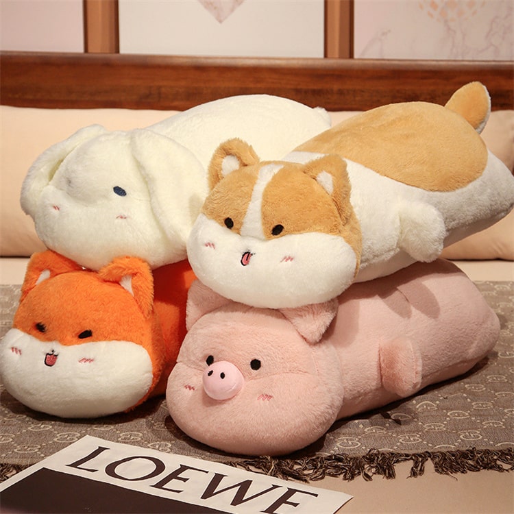 Cartoon Animal Plush Pillow | Fox - iKids