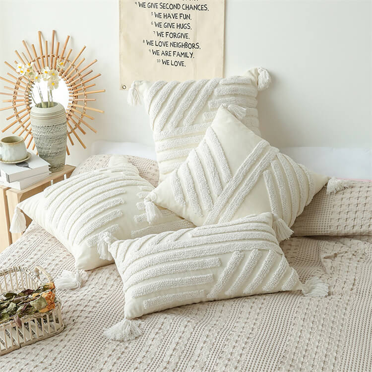 Nordic Woven Scatter Cushion | Style D - iKids