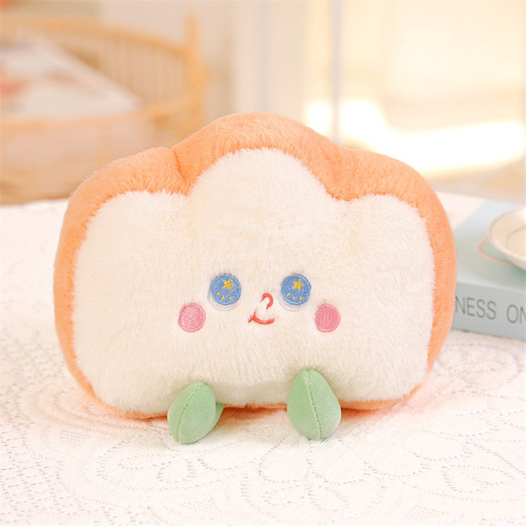 Small Fluffy Plushie Cushion | Biscuit - iKids