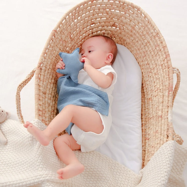 Baby Muslin Comforter | Blue Moon - iKids