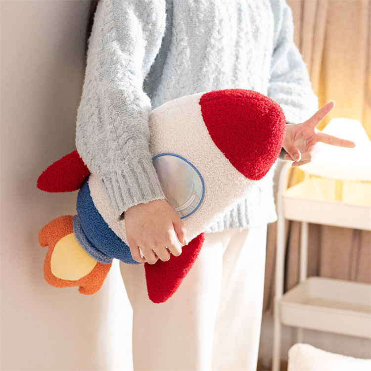 Rocket Plush Cushion