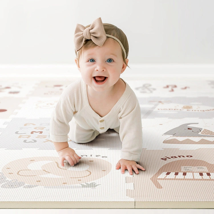 Woodland & Starry Night Reversible 9-Piece Interlocking Playmat from iKids.co.za