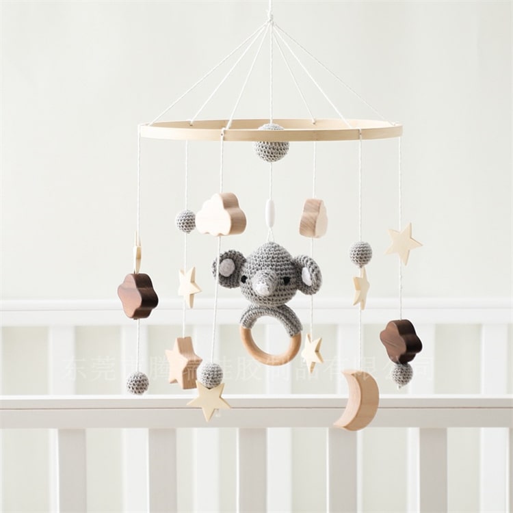 Animal Baby Crib Mobile | Elephant - iKids