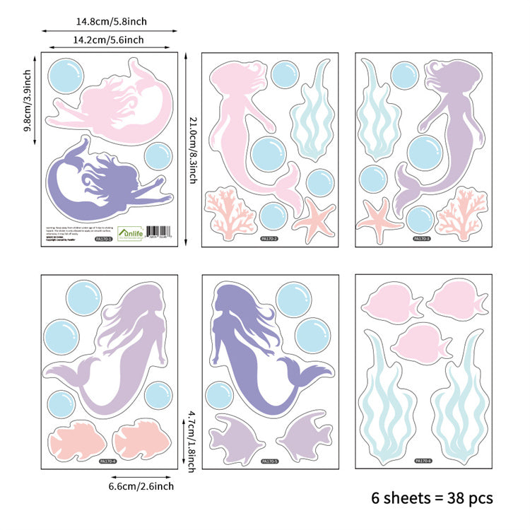 Sorbet Wall Decal | Mermaid - iKids