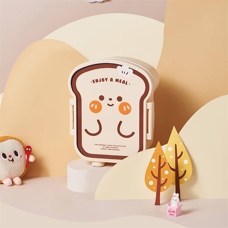 Food Shaped Lunch Box | Toast - iKids
