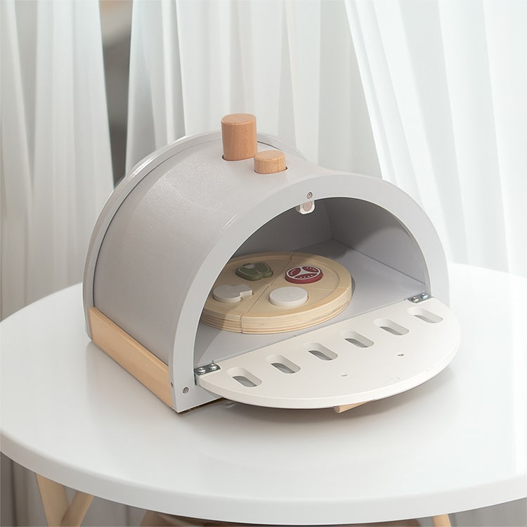 Wooden Pizza Oven Playset - iKids