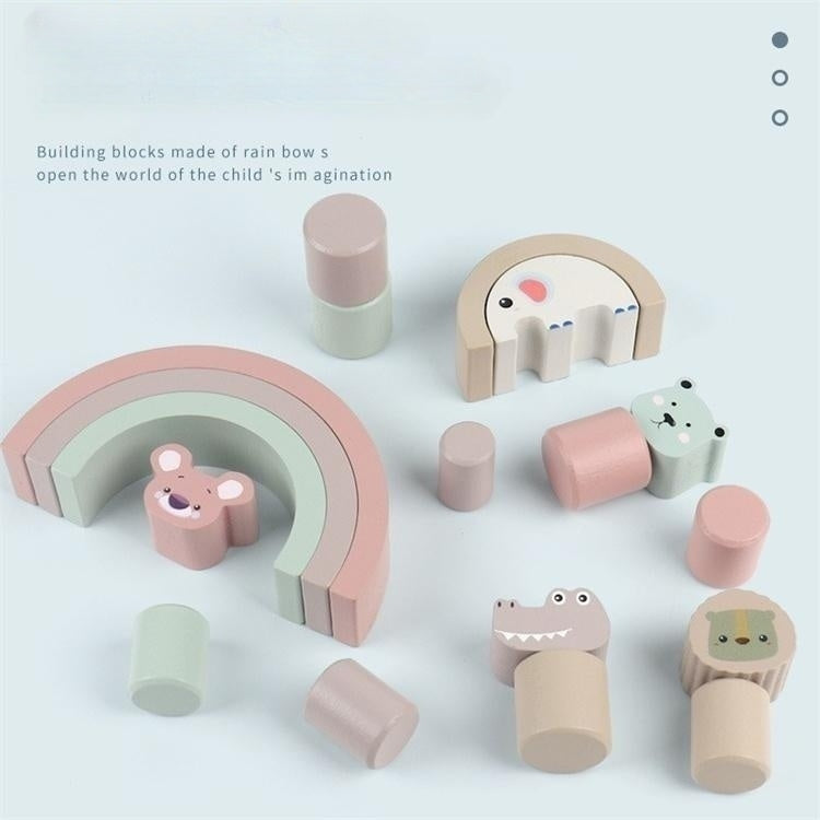 Animal Balance Building Stacking Block - iKids