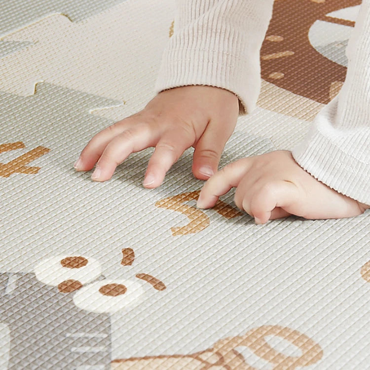 Woodland & Starry Night Reversible 9-Piece Interlocking Playmat from iKids.co.za