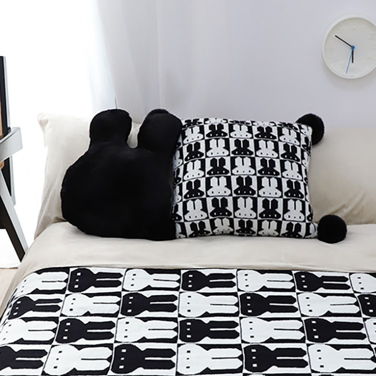 Black Rabbit Cushion - iKids
