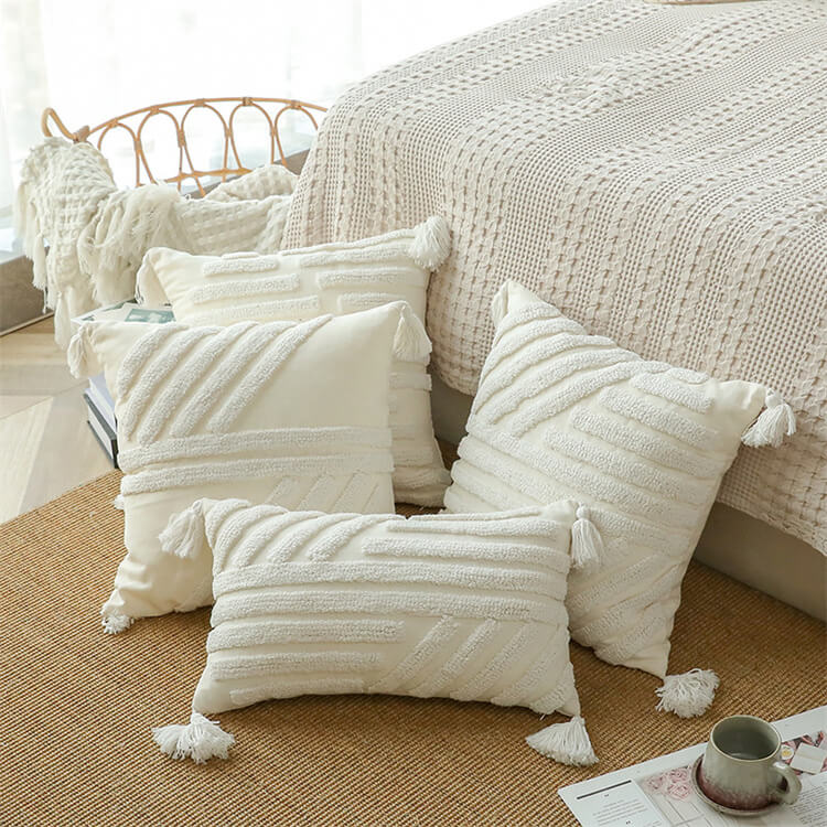 Nordic Woven Scatter Cushion | Style C - iKids