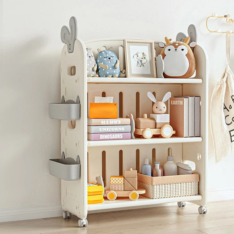 Grey Double-Sided Bunny Kids Bookshelf at iKids.co.za