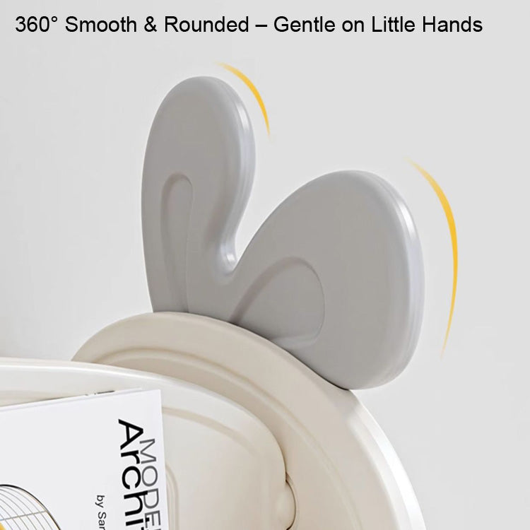 Grey Double-Sided Bunny Kids Bookshelf at iKids.co.za