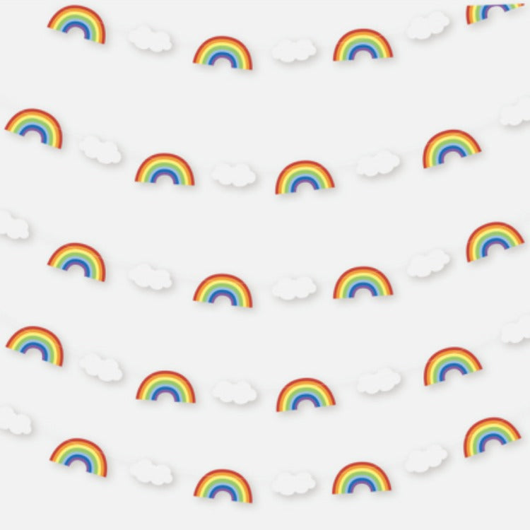 Party Flag Banner | Rainbow - iKids